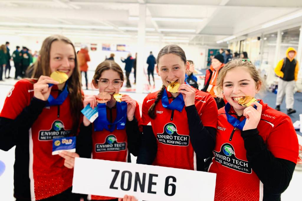 Parksville skip Kuhl leads Zone 6 curling team to BC Winter Games gold medal