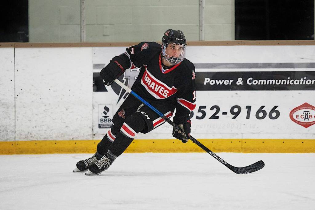 David Edgar, a 23-year-old from Victoria, launched the Victoria Island Golf League. The league is expected to begin in May of 2027. He played 136 games across five seasons in the VIJHL. (Photo courtesy of David Edgar)