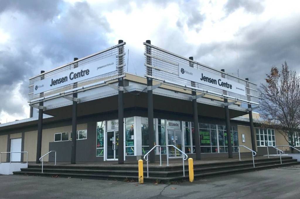 The Jensen Centre, home to the Parksville Child and Family Centre, located at 132 Jensen Ave. E in Parksville. (PQB News photo)